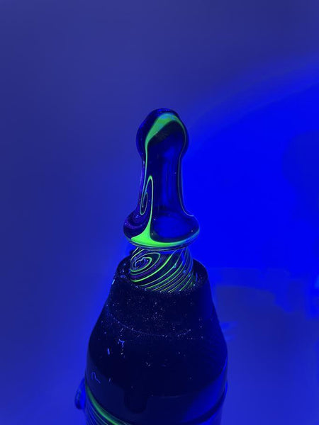 Brando Glass Puffco Proxy Core Accessory - UV,  Line Work & Crushed Opal