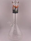 MJHoG 11" Flower Beaker - Mushroom Forest Top