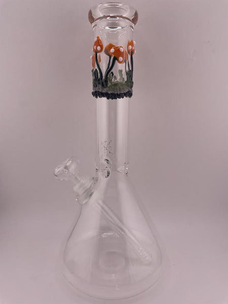 MJHoG 11" Flower Beaker - Mushroom Forest Top
