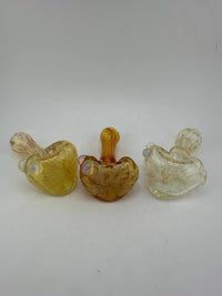 Elbow Tim Glass Dry Pipe - Inside Out Pipe Fumed