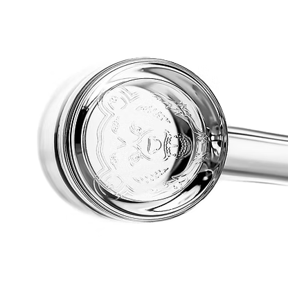 Bear Quartz Quartz Banger - Auto Spinner Pro 14mm Male 90° (Coming Soon) shown from the top with detailed design.