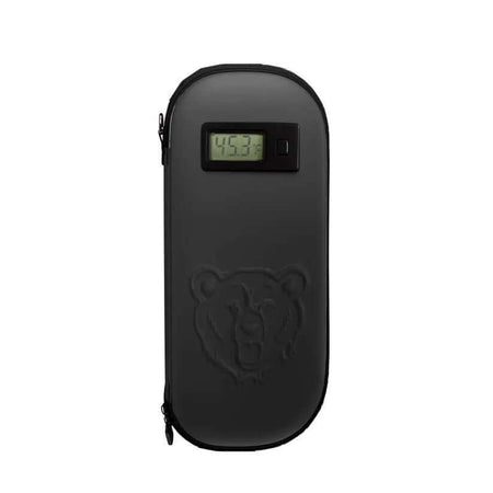 Bear Quartz Polar Pack with digital temperature reader and bear logo, designed for keeping concentrates cool.