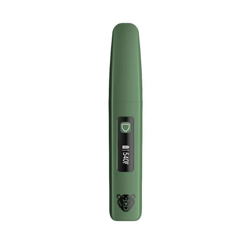 Bear Quartz Trio 2.0 Hot Knife / Light / IR Thermometer in green with digital display