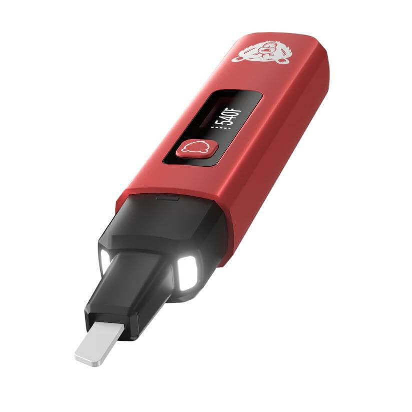 Bear Quartz Trio 2.0 Hot Knife / Light / IR Thermometer, handheld device with precision infrared temperature reading.