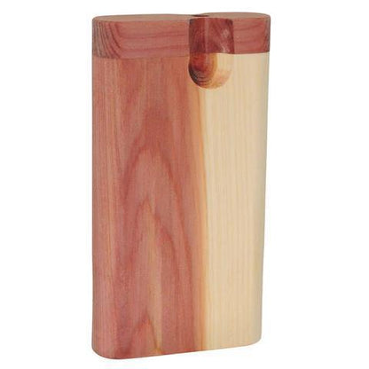 Bearded Wood Dugout - Short, handcrafted wooden dugout for everyday carry, made from premium hardwoods.