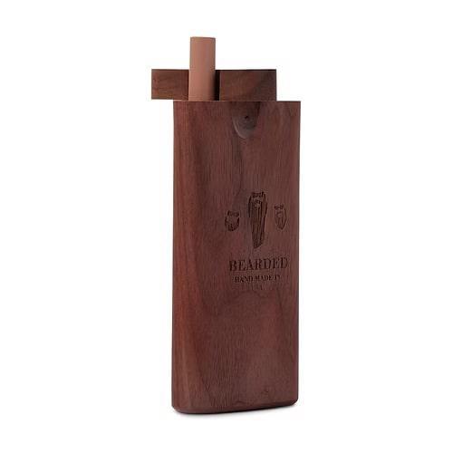 Bearded Wood Dugout - Short, handcrafted portable dugout made from premium hardwoods.
