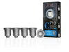 Lookah 710 Connect Quartz Coil Type C pack with 5 coils for optimal wax saving and pure taste.