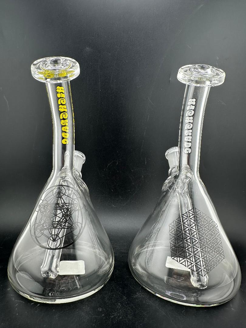 Highgrade Glass Beaker Rig 14mm 90°