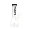 Ruckus Mini Beaker 8" Flower Tube glass bong for smooth hits and ultimate filtration.