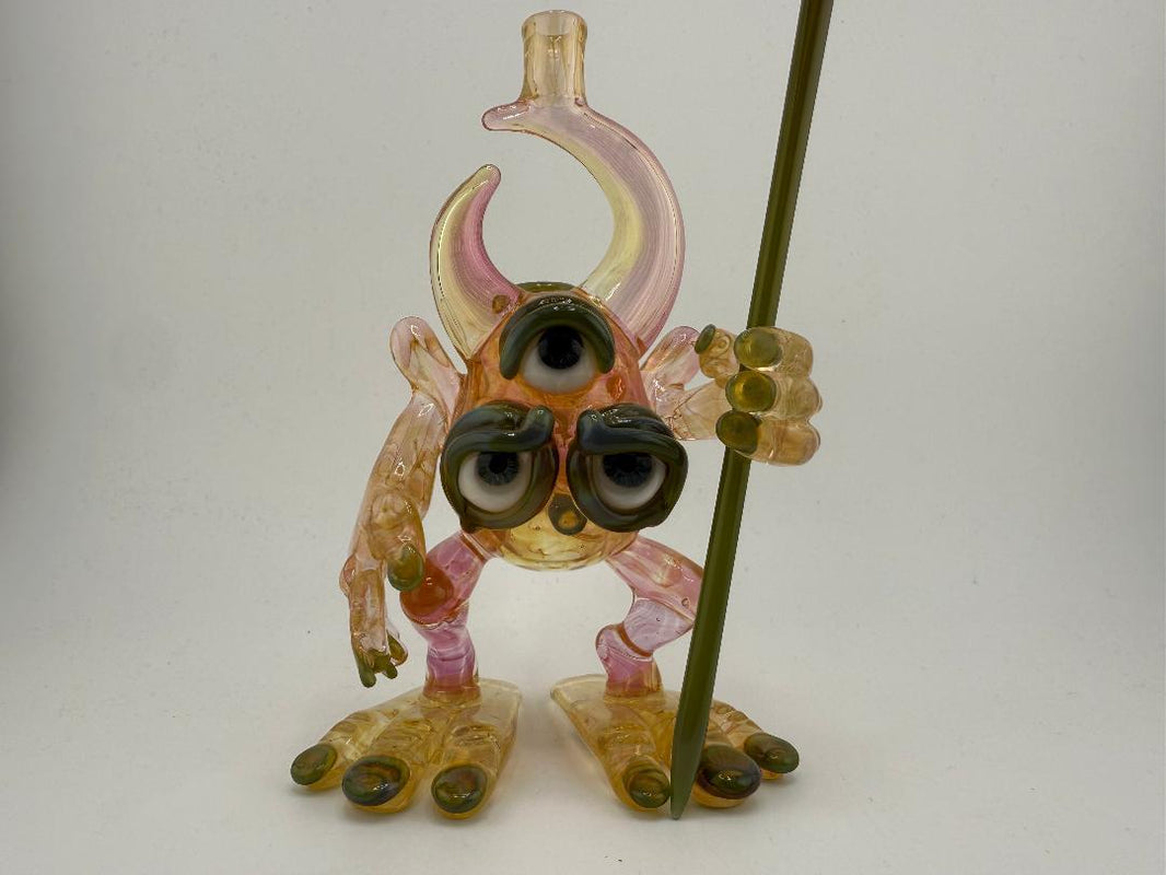 Jarvis Glass Fumed Staffed Warrior 10mm 90°