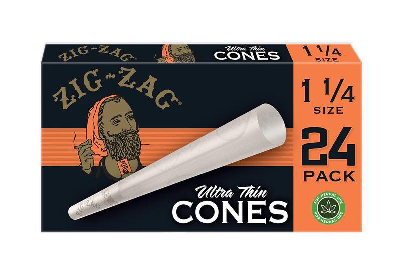 Zig Zag Ultra Thin Cones 1¼