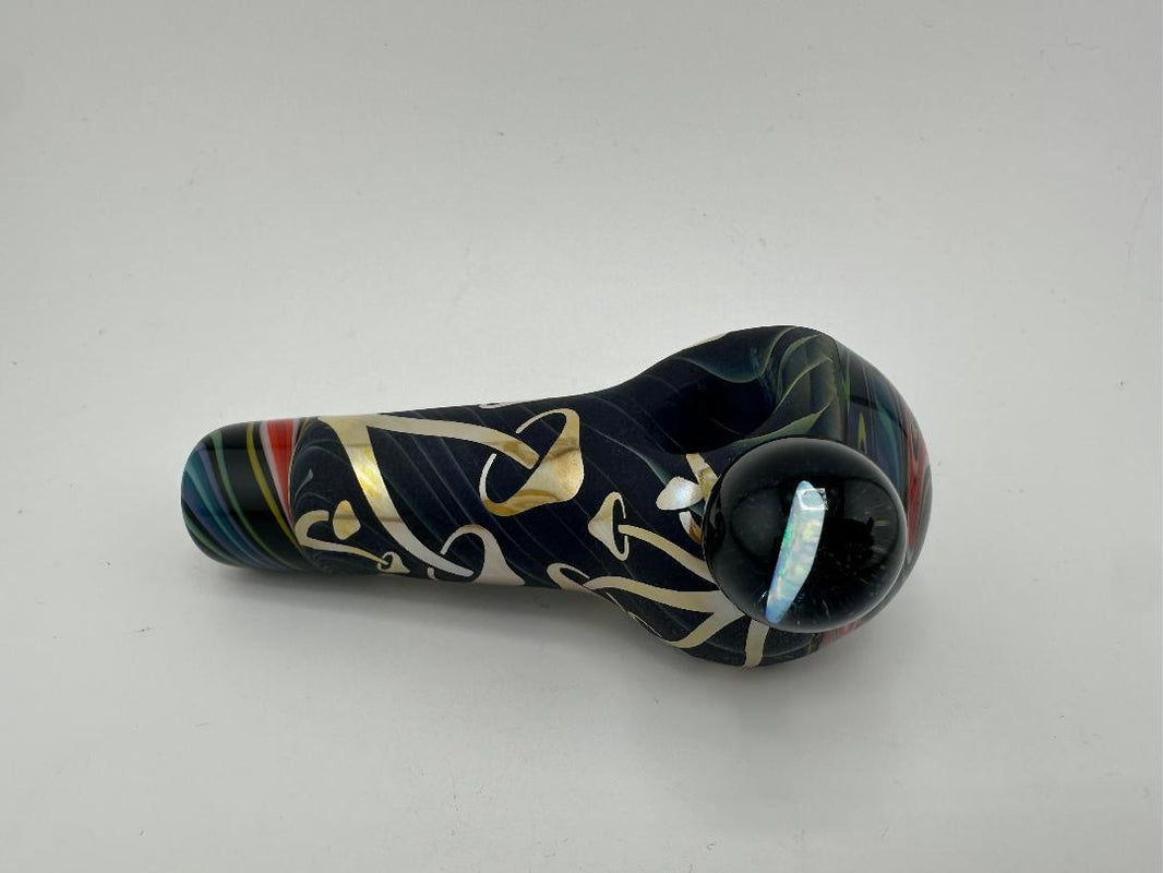Danny W Glass Dry Pipe - Sand Blasted & Fully Worked