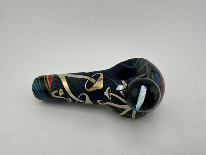Danny W Glass Dry Pipe - Sand Blasted & Fully Worked