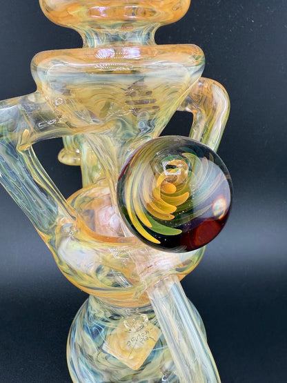 Crondo Glass Fume Penetration Rig 14mm 90°