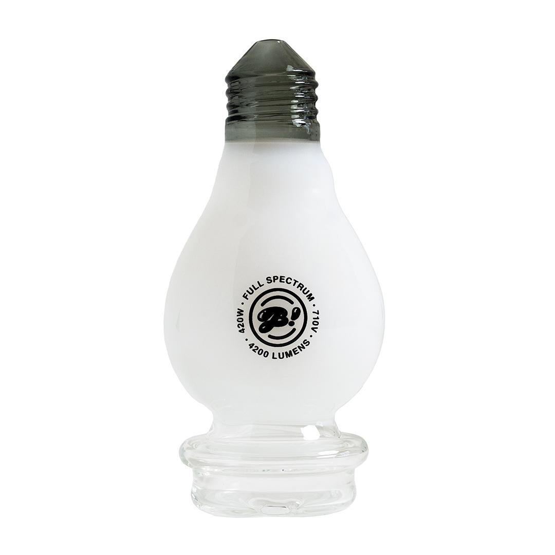 BigFun! LightBowlb Peak Attachment showcasing a playful bulb design with a base-connected percolator for smooth performance.