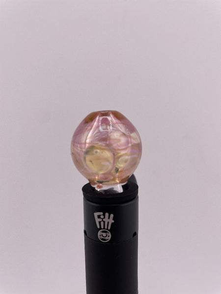 Brando Glass Puffco Pivot Topper - Fumed Accent (Only Compatible w/ Ryan Fitt Pivot Interface)