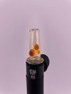 Brando Glass Puffco Pivot Topper - Worked Straw (Only Compatible w/ Ryan Fitt Pivot Interface)