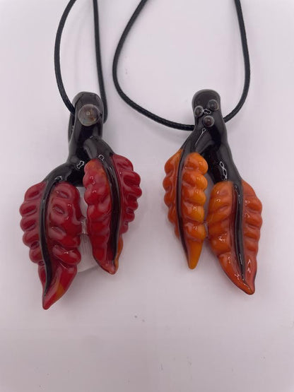 Tay Dubbs Double Leaf Pendant