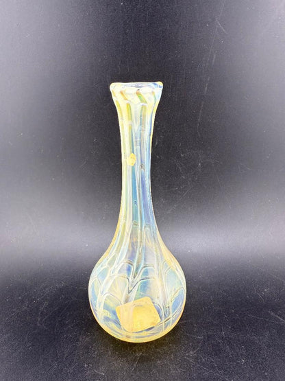 Filla John Glass Small Vase - Fumed Yellow