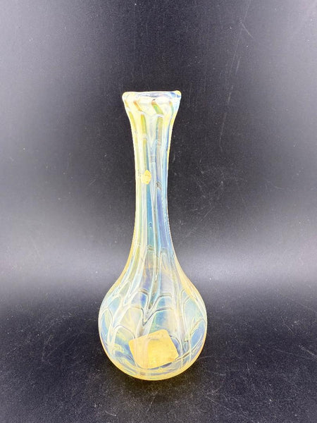 Filla John Glass Small Vase - Fumed Yellow
