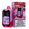 RIFBAR MIXPRO Cherry Strazz Disposable Vape with warning label, offering 40,000 puffs and sweetness control feature.