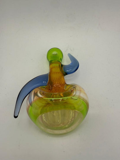Lylo Glass Fumed Double Horn Pipe