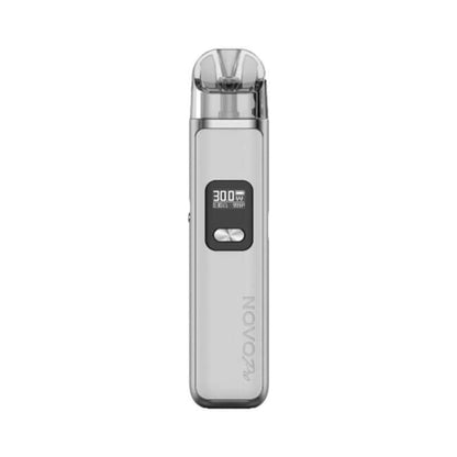 Smok Novo Master Kit vaporizer, sleek design with digital display, top-filling and childproof features.