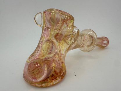 Royals Glass 24k Gold Fumed Hammer Pipe