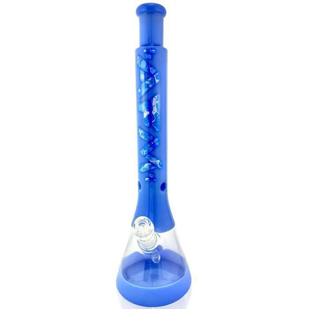 AFM Glass 18" AFM Quasar Glass Bubble Beaker 14mm 45°
