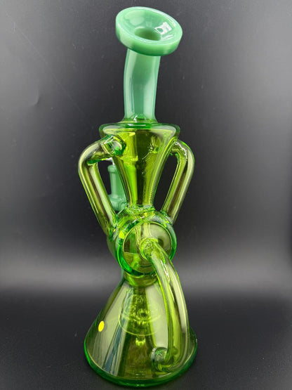 AFM Glass 9" Double Recycler TX067 14mm 90°