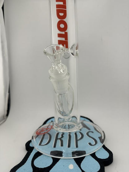 Antidote Glass Flower Tube - Red Label 14mm 45