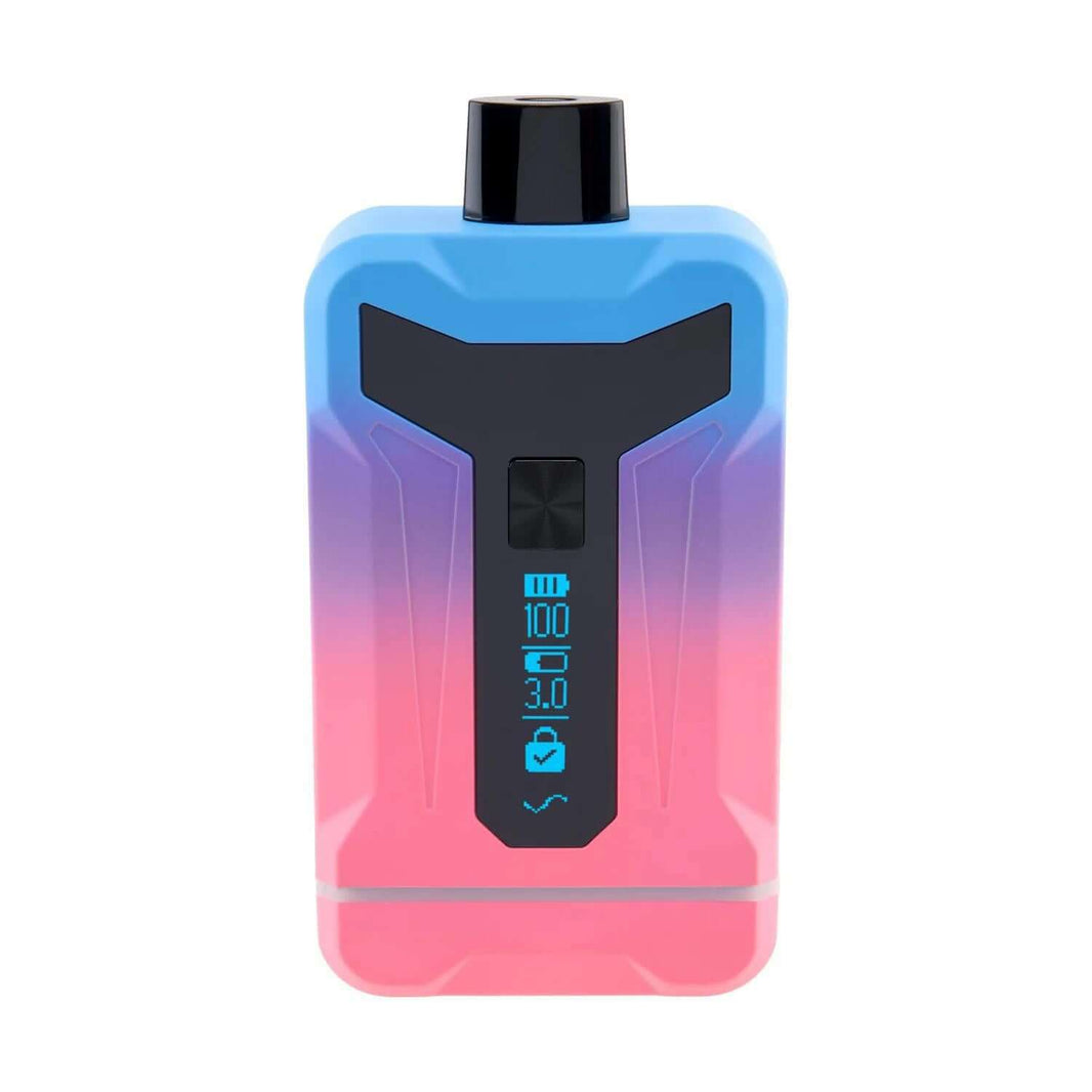 Ooze Duet 650 mAh Dual Cart Conceal Battery with digital screen and voltage control features.