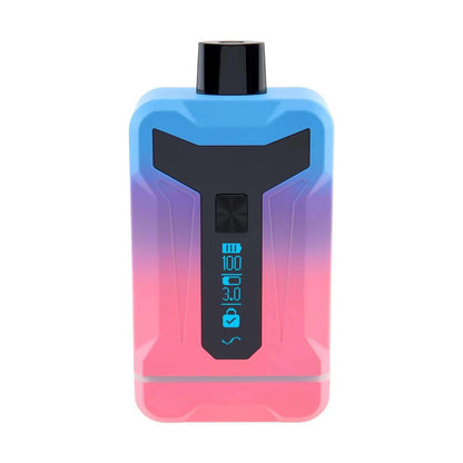 Ooze Duet 650 mAh Dual Cart Conceal Battery with digital screen and voltage control features.