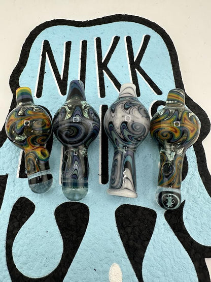 Highgrade Glass Bubble Cap - Fully Worked UV w/ Opal Encasement
