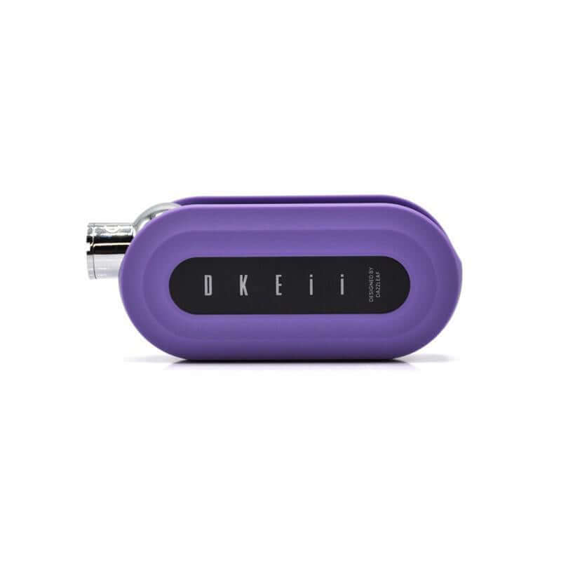 Dazzleaf DKEii 510 battery in purple, featuring ergonomic car fob design and variable voltage settings.