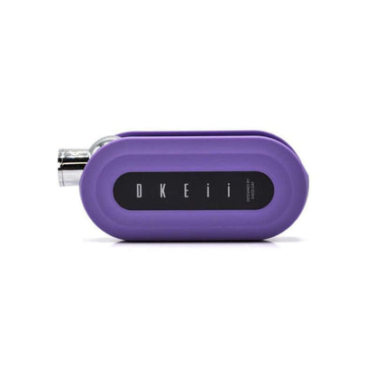 Dazzleaf DKEii 510 battery in purple, featuring ergonomic car fob design and variable voltage settings.