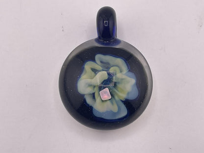 Danny W Glass Pendat - Encased Opal