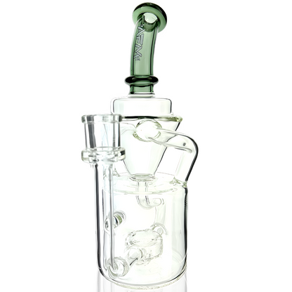 AFM Glass 8" Mighty Can Color Recycler Dab Rig T520 14mm 90°