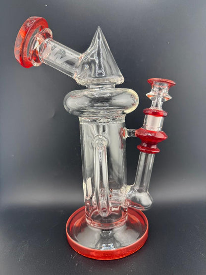 Hwy Glass 9" Dual Uptake Recycler 14mm 90°