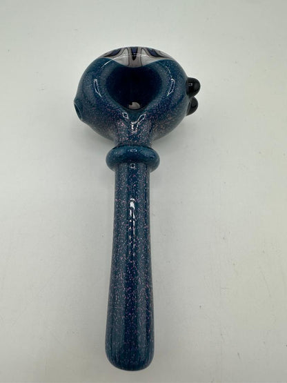 Filla John Glass Dry Pipe - Full Color w/ Wig Wag Cap