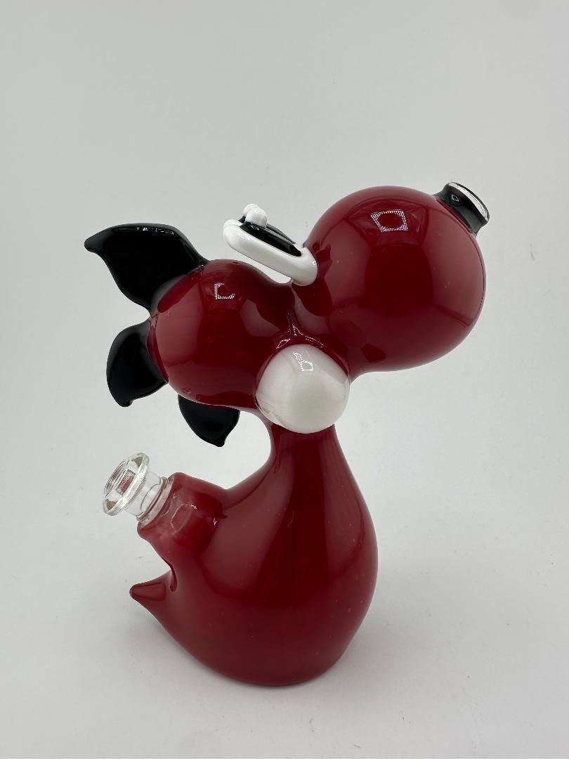 Lee Machine Glass Rig - Red Yoshi 10mm 45°