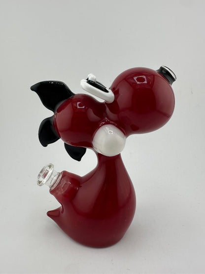 Lee Machine Glass Rig - Red Yoshi 10mm 45°