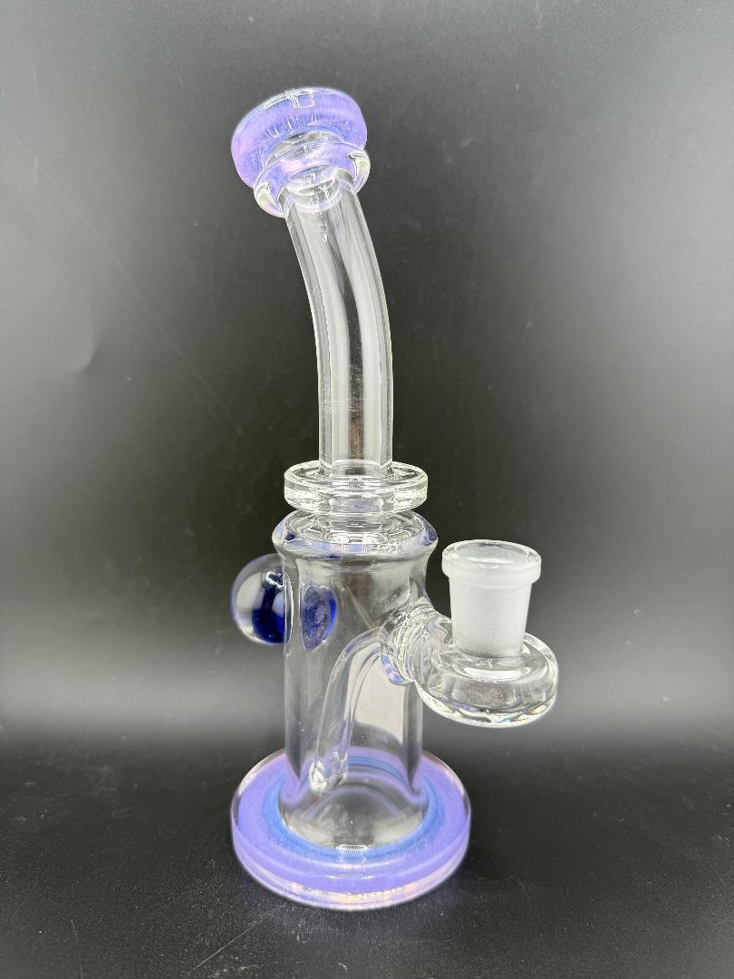 Crondo Glass Banger Hanger w/ Colored  Lip Wrap 14mm 90°
