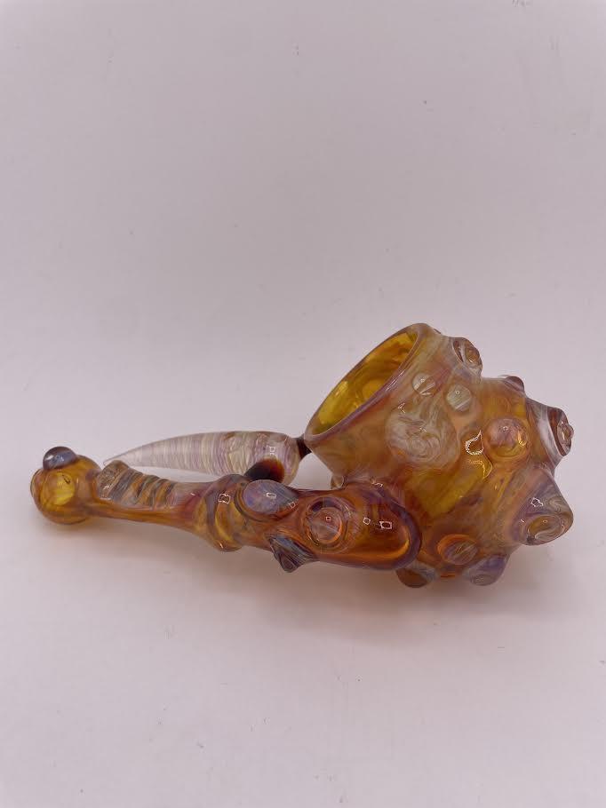 Brando Glass Puffco Proxy Pipe - Amber with Horn