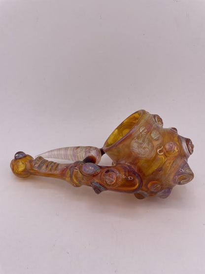 Brando Glass Puffco Proxy Pipe - Amber with Horn