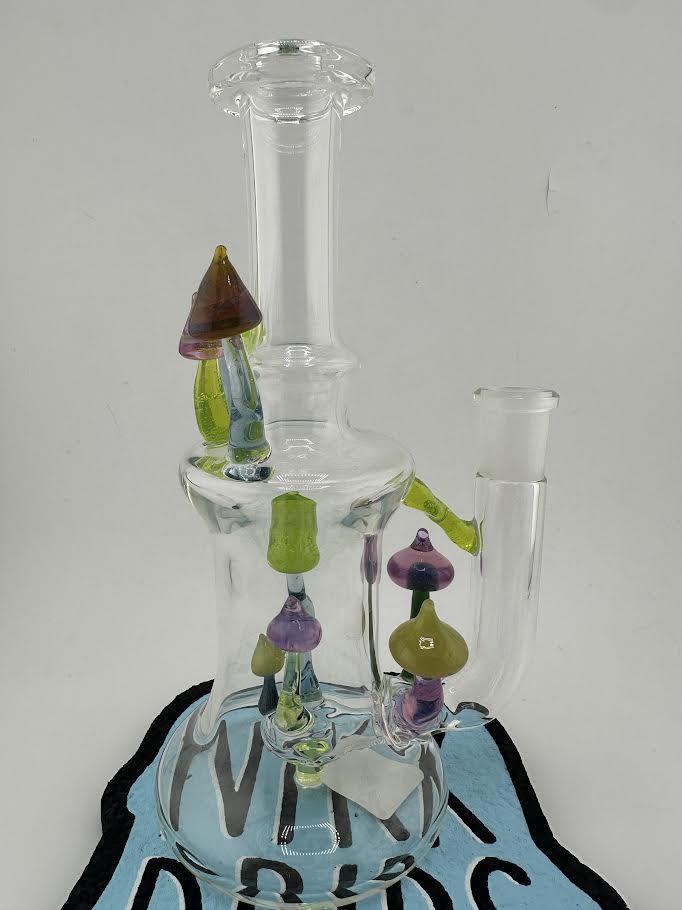 Brando Glass Banger Hanger - Mushroom Cluster 14mm 90
