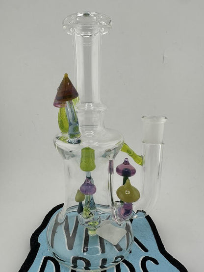 Brando Glass Banger Hanger - Mushroom Cluster 14mm 90