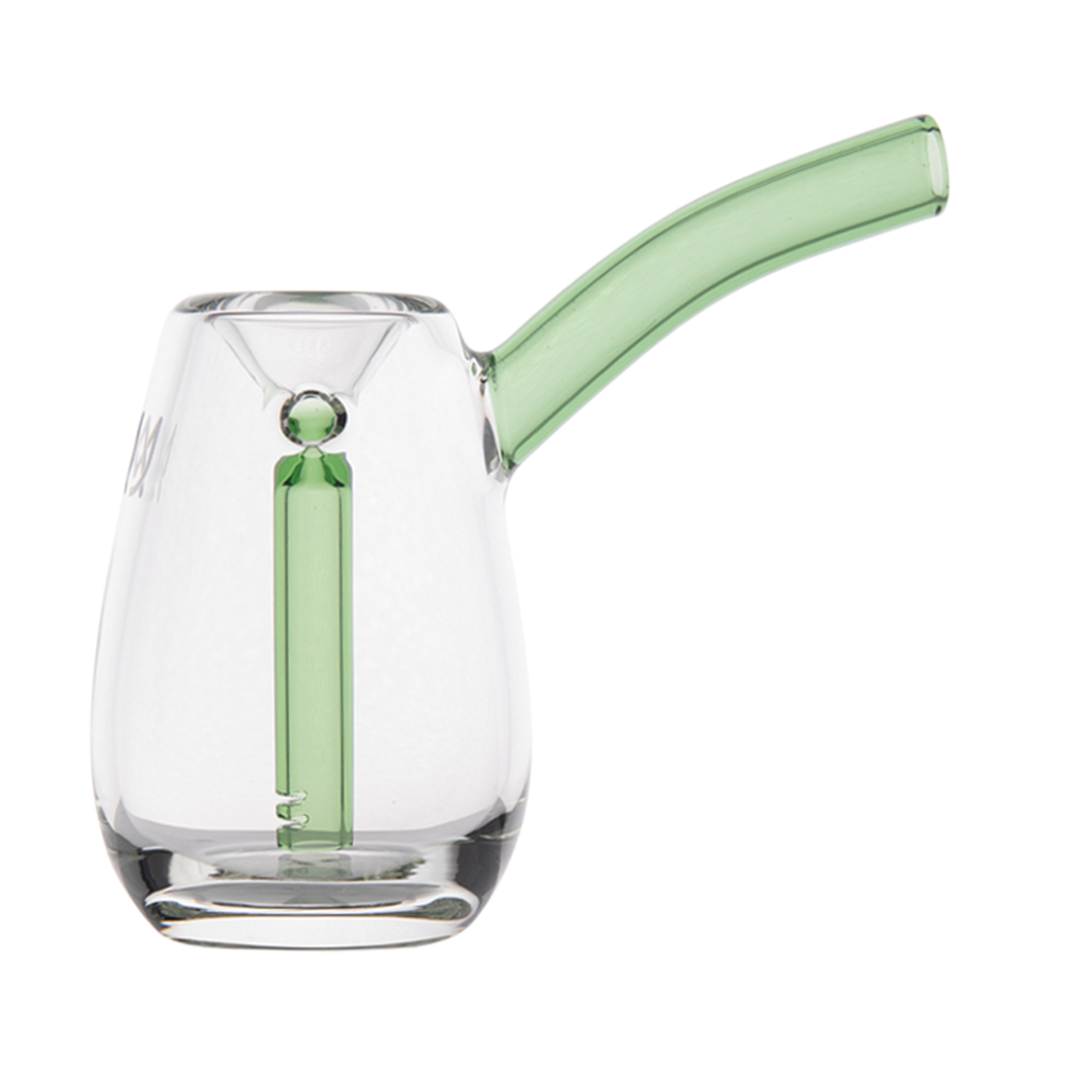 MJ Arsenal Flower Bubbler - Bulb made of durable 100% borosilicate glass with a stylish design and compact size.