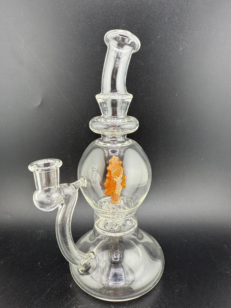 Brando Glass Clear Blooper w/ Arrowhead 10mm 90°