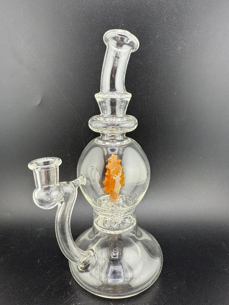 Brando Glass Clear Blooper w/ Arrowhead 10mm 90°
